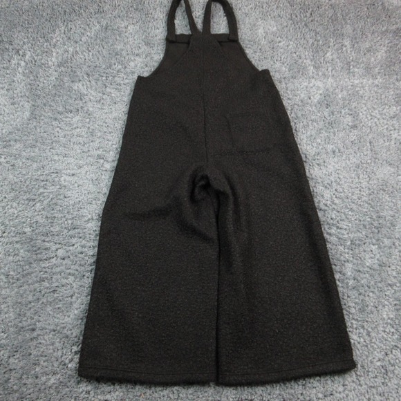 Halara Jumpsuit Womens L Petite Black Boucle Square Neck Pockets Sleeveless NWT - Picture 12 of 16